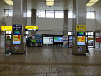 釧路駅デジタルサイネージ